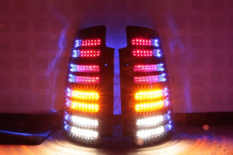 NCP81系 シエンタ フルLEDテール 流星ウィンカー対応 インナーブラックラメフレーク塗装 - LED Custom Factory